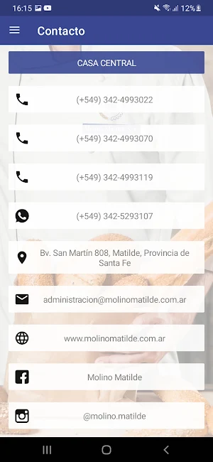 Molino Matilde S.A. Screenshot 3