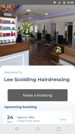 Lee Scolding Hairdressing Screenshot 0