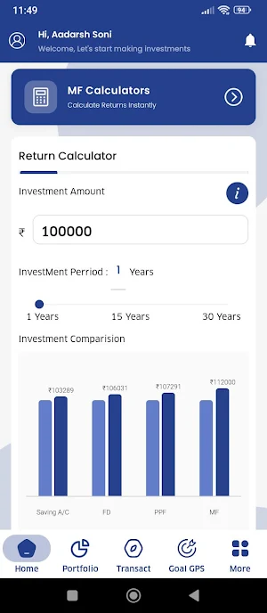 Finomine Wealth Screenshot 3