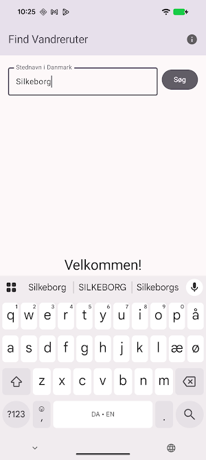 Vandreruter AI Screenshot 1