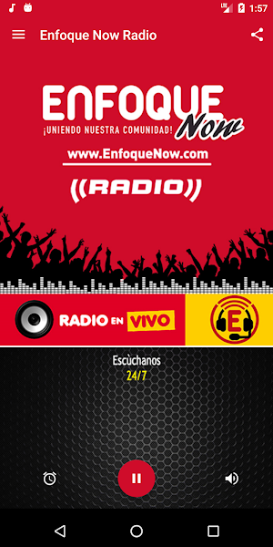 Enfoque Now Radio Screenshot 1