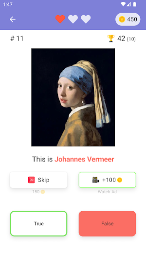 Art Quiz: Guess the Artist Screenshot 1