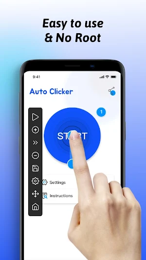 Auto Clicker - Easy Fast Click Screenshot 0