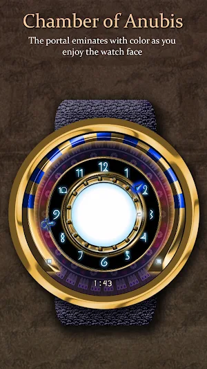 WFAM Anubis Cool Watch Face Screenshot 3