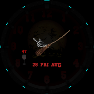 iMDC 077 Halloween Watch Face Screenshot 3