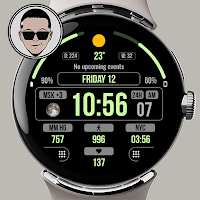 WFP 202 digital watch face