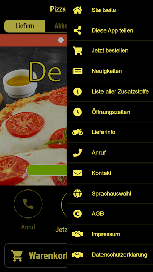 Pizza Deluxe Wien Screenshot 2
