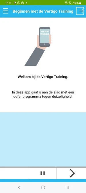 Vertigo Training Screenshot 3