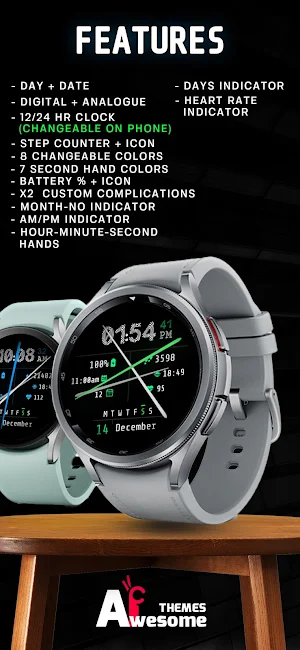 Crossover - Dual Watch Face Screenshot 3