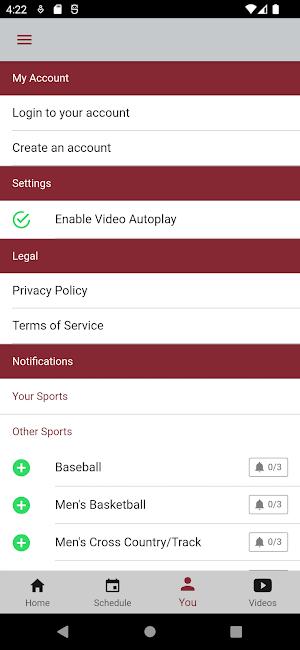 Santa Clara Broncos Screenshot 1