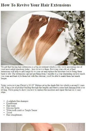 How to Repair Hair Extensions Screenshot 1
