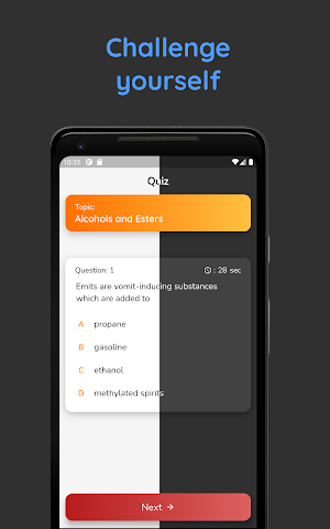A Level Chemistry Quiz Questions and Answers Screenshot 1