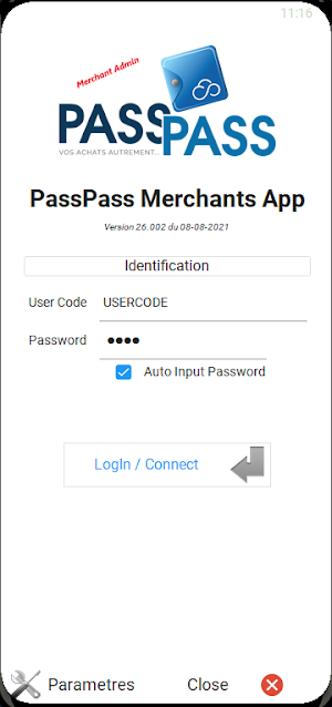 PassPassMerchant ByProximaSoft Screenshot 0