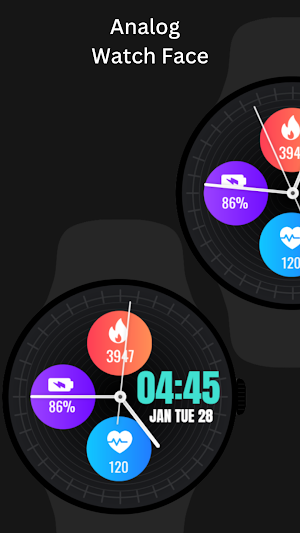 Analog Watch Face-WF3 Screenshot 2