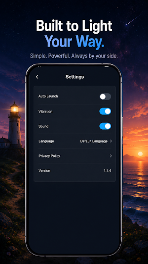Instant Torch Flashlight Screenshot 3