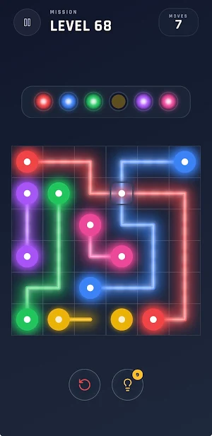Neon Link: Connect Dots Screenshot 0