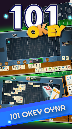 101 Okey - İnternetsiz Screenshot 0