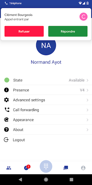 Channel PBX Screenshot 2