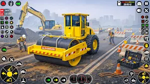 Excavator Road Construction 3D Screenshot 1