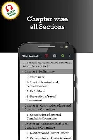 Sexual Harassment of Women at Workplace Act 2013 Screenshot 1