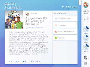 NewsFeed Defenders Screenshot 1