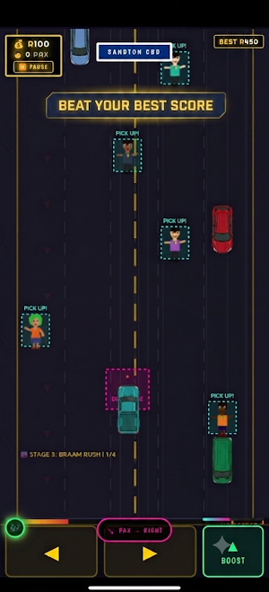 Kasi Taxi Rush Screenshot 1