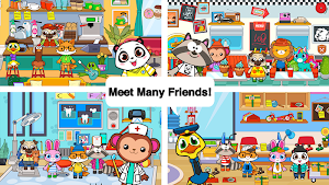 Main Street Pets Village - Meet Friends in Town Screenshot 1