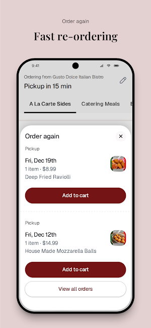 Gusto Dolce Italian Bistro Screenshot 3