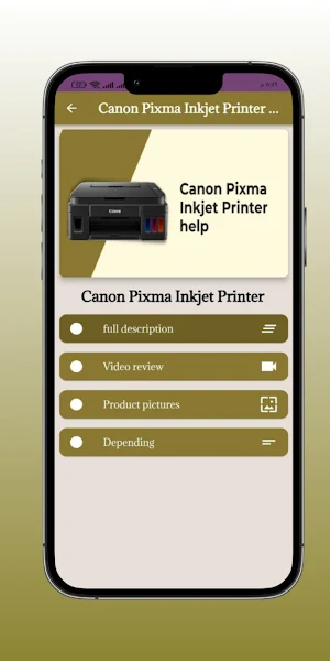 Canon Pixma Inkjet help Screenshot 2