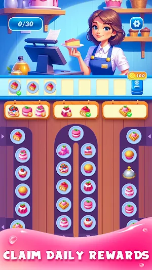Crazy Cafe: Match 3 Screenshot 0