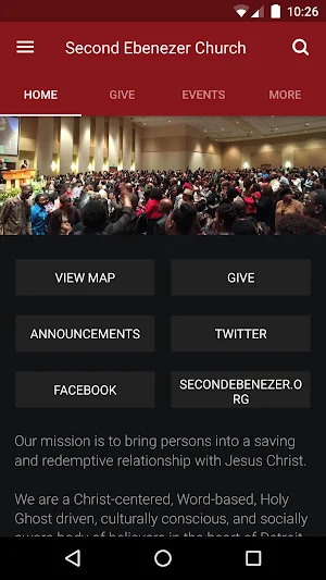 Second Ebenezer Church Screenshot 0