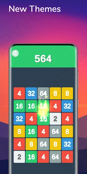 2048 Merge Cubes Screenshot 1