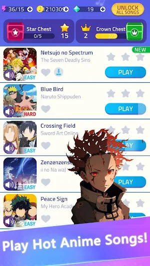 Demon Slayer Piano Tiles Screenshot 0