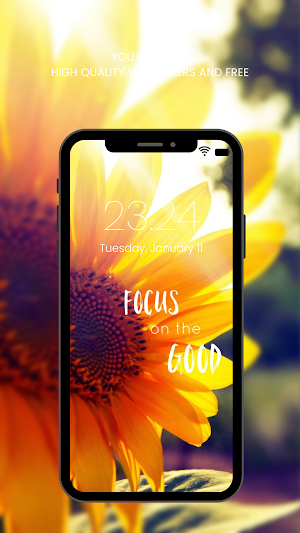 Sunflower Wallpaper HD Screenshot 3