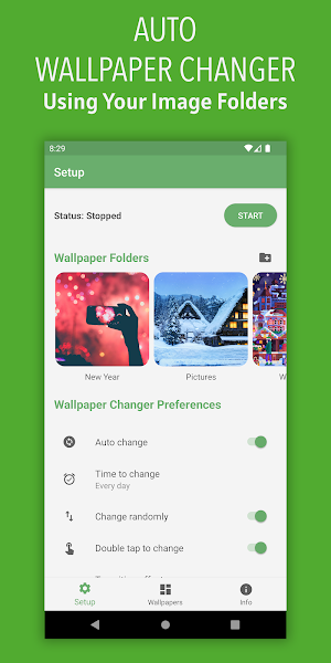 Wallpaper Changer with Effects Screenshot 2