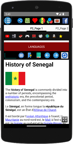 History of Senegal Screenshot 1