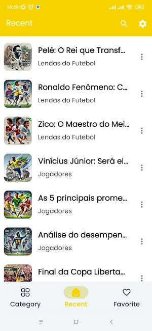 Tv Futebol - Ao Vivo BR Screenshot 1