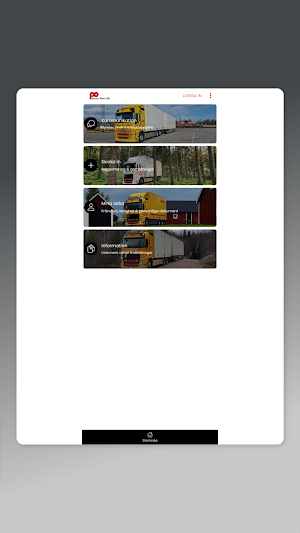 PO Perssons Åkeri Screenshot 3