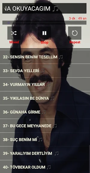Ferdi Tayfur Şarkı İnternetsiz Screenshot 2