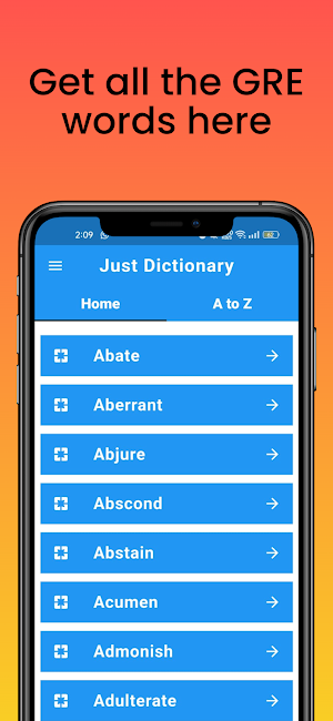 Just Dictionary Screenshot 1