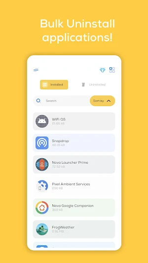AppDrop: Bulk Uninstaller Screenshot 0