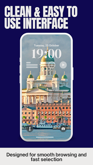 Helsinki Cityscape Wallpaper Screenshot 3