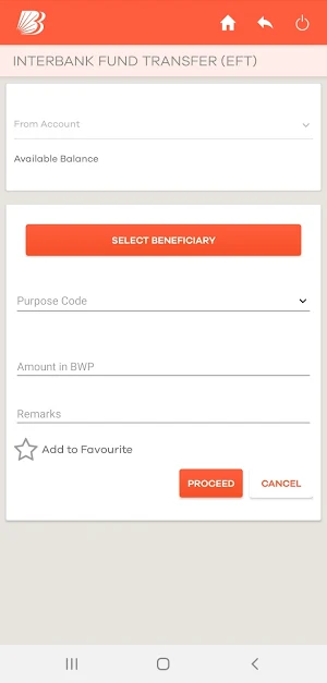 Baroda M-Connect (Botswana) Screenshot 0