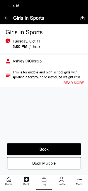 Infinite Vision Sports Academy Screenshot 2