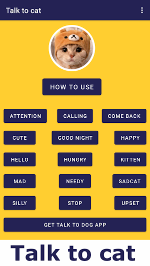Cat Language Trans.Talk to Cat Screenshot 3