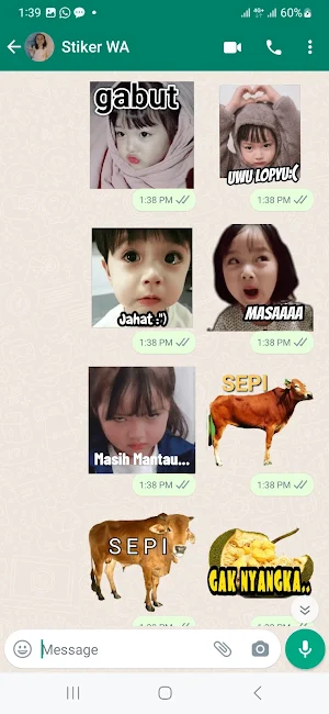 Stiker Emoji WA Lucu Indo Screenshot 1