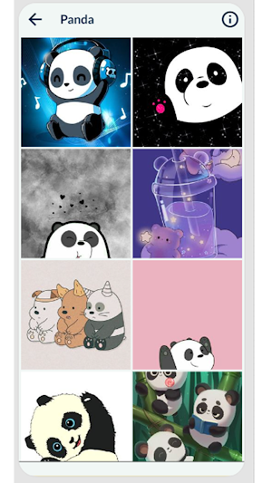 Panda Wallpaper Screenshot 1