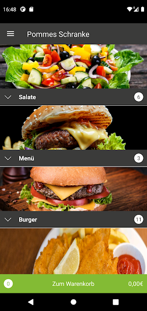 Pommes Schranke Screenshot 2