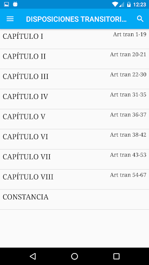 Constitución de Colombia Screenshot 3