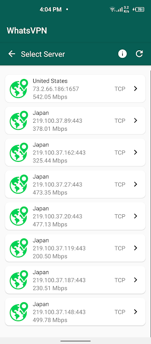 whatsvpn Screenshot 1